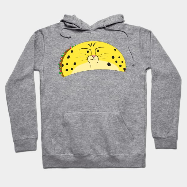 Taco Cheetah Hoodie by Sticker Steve